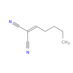 Propanedinitrile, pentylidene-