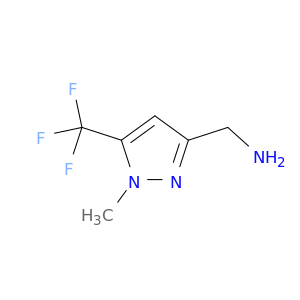 1H-吡唑-3-甲烷胺,1-甲基-5-(三氟甲基)-