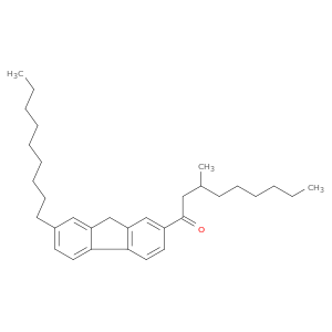 1-Nonanone, 3-methyl-1-(7-nonyl-9H-fluoren-2-yl)-