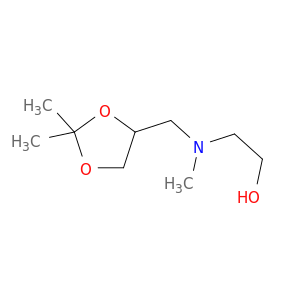 Ethanol, 2-[[(2,2-dimethyl-1,3-dioxolan-4-yl)methyl]methylamino]-
