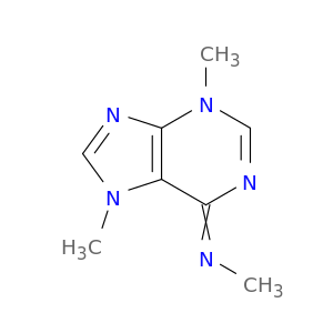 Methanamine, N-(3,7-dihydro-3,7-dimethyl-6H-purin-6-ylidene)-