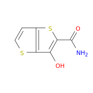 Thieno[3,2-b]thiophene-2-carboxamide, 3-hydroxy-