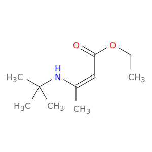 2-Butenoic acid, 3-[(1,1-dimethylethyl)amino]-, ethyl ester, (2Z)-