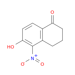 1(2H)-Naphthalenone, 3,4-dihydro-6-hydroxy-5-nitro-