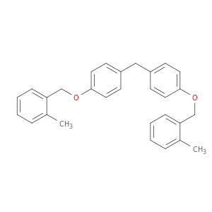 Benzene, 1,1'-methylenebis[4-[(2-methylphenyl)methoxy]-