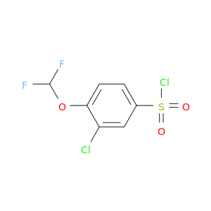 3-Chloro-4-(difluoromethoxy)benzene-1-sulfonyl Chloride