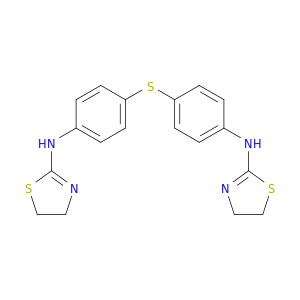 2-Thiazolamine, N,N'-(thiodi-4,1-phenylene)bis[4,5-dihydro-