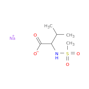 sodium 2-methanesulfonamido-3-methylbutanoate