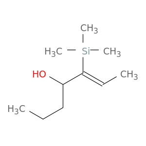 2-Hepten-4-ol, 3-(trimethylsilyl)-, (2Z)-