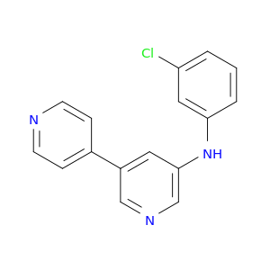 [3,4'-Bipyridin]-5-amine, N-(3-chlorophenyl)-