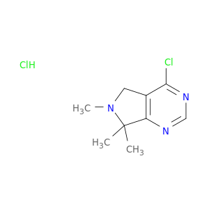 4-Chloro-6,7,7-trimethyl-6,7-dihydro-5H-pyrrolo[3,4-d]pyrimidine hydrochloride