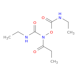 Propanamide, N-[(ethylamino)carbonyl]-N-[[(ethylamino)carbonyl]oxy]-