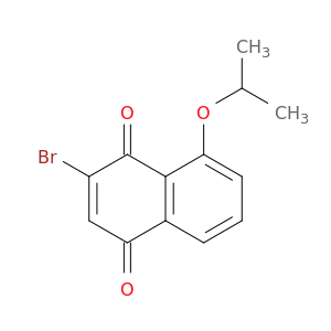 1,4-Naphthalenedione, 2-bromo-8-(1-methylethoxy)-