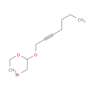 2-Heptyne, 1-(2-bromo-1-ethoxyethoxy)-