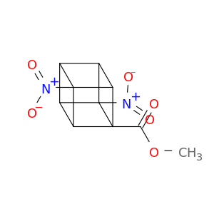 Pentacyclo[4.2.0.02,5.03,8.04,7]octane-1-carboxylicacid, 2,7-dinitro-, methyl ester
