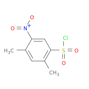 2,4-Dimethyl-5-nitrobenzene-1-sulfonyl chloride