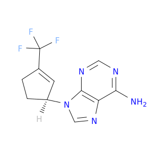 9H-Purin-6-amine, 9-[(1S)-3-(trifluoromethyl)-2-cyclopenten-1-yl]-