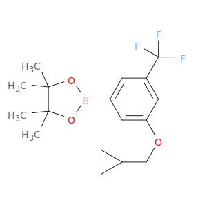 3-Cyclopropylmethoxy-5-trifluoromethylphenylboronic acid, pinacol ester