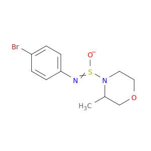 Morpholine, 4-[N-(4-bromophenyl)-S-methylsulfonimidoyl]-