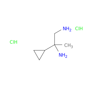 2-cyclopropylpropane-1,2-diamine dihydrochloride