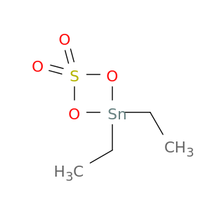 1,3-Dioxa-2-thia-4-stannacyclobutane, 4,4-diethyl-, 2,2-dioxide
