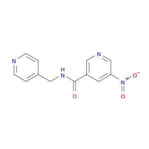3-Pyridinecarboxamide, 5-nitro-N-(4-pyridinylmethyl)-