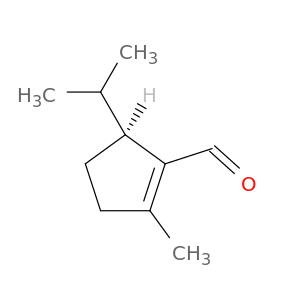 1-Cyclopentene-1-carboxaldehyde, 2-methyl-5-(1-methylethyl)-, (S)-