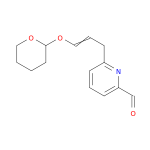 2-Pyridinecarboxaldehyde,6-[3-[(tetrahydro-2H-pyran-2-yl)oxy]-1-propen-1-yl]-