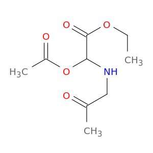 Acetic acid, (acetylmethylamino)(acetyloxy)-, ethyl ester
