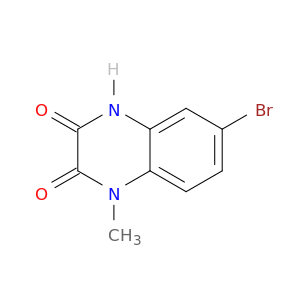 2,3-Quinoxalinedione, 6-bromo-1,4-dihydro-1-methyl-