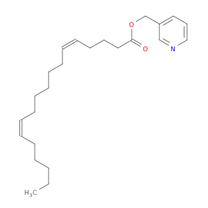5,12-Octadecadienoic acid, 3-pyridinylmethyl ester, (Z,Z)-