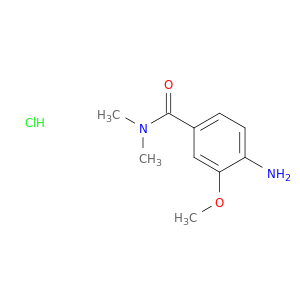 4-amino-3-methoxy-N,N-dimethylbenzamide hydrochloride