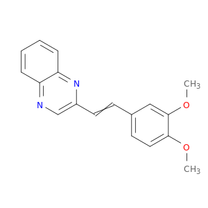 Quinoxaline, 2-[2-(3,4-dimethoxyphenyl)ethenyl]-