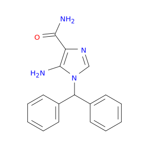1H-Imidazole-4-carboxamide, 5-amino-1-(diphenylmethyl)-