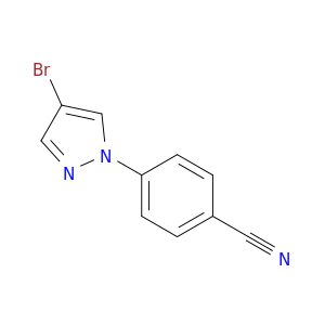 4-（4-溴-1H-吡唑-1-基）苯甲腈