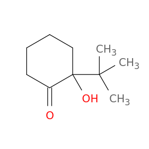 Cyclohexanone, 2-(1,1-dimethylethyl)-2-hydroxy-