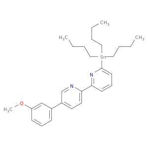 2,2'-Bipyridine, 5-(3-methoxyphenyl)-6'-(tributylstannyl)-
