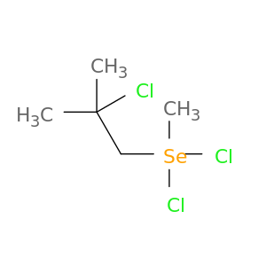 Selenium, dichloro(2-chloro-2-methylpropyl)methyl-
