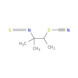 Thiocyanic acid, 2-isothiocyanato-1,2-dimethylpropyl ester