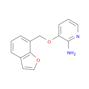 2-Pyridinamine, 3-(7-benzofuranylmethoxy)-