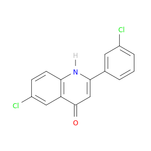 4(1H)-Quinolinone, 6-chloro-2-(3-chlorophenyl)-