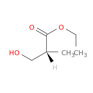 Propanoic acid, 3-hydroxy-2-methyl-, ethyl ester, (2R)-