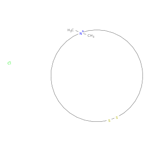 1,2-Dithia-19-azoniacyclopentatriacontane, 19,19-dimethyl-, chloride