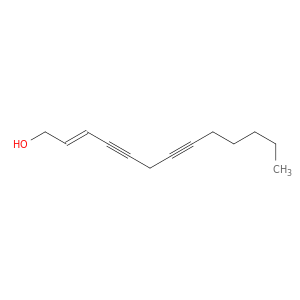 2-Tridecene-4,7-diyn-1-ol, (E)-