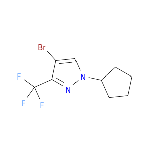 4-溴-1-环戊基-3-(三氟甲基)-1H-吡唑