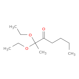 3-Heptanone, 2,2-diethoxy-