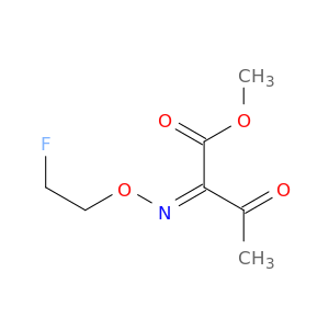 Butanoic acid, 2-[(2-fluoroethoxy)imino]-3-oxo-, methyl ester, (Z)-