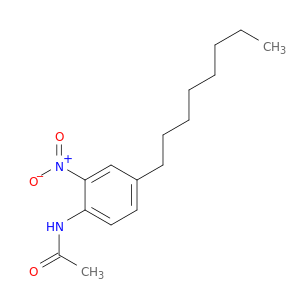 Acetamide, N-(2-nitro-4-octylphenyl)-