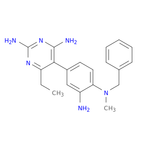 2,4-Pyrimidinediamine,5-[3-amino-4-[methyl(phenylmethyl)amino]phenyl]-6-ethyl-