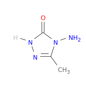 3H-1,2,4-Triazol-3-one, 4-amino-2,4-dihydro-5-methyl-